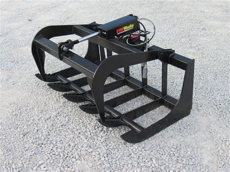 skid steer grapple images|skid steer grapple hydraulic cylinders.